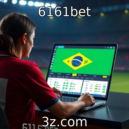 Crescimento das apostas online no Brasil : 6161bet